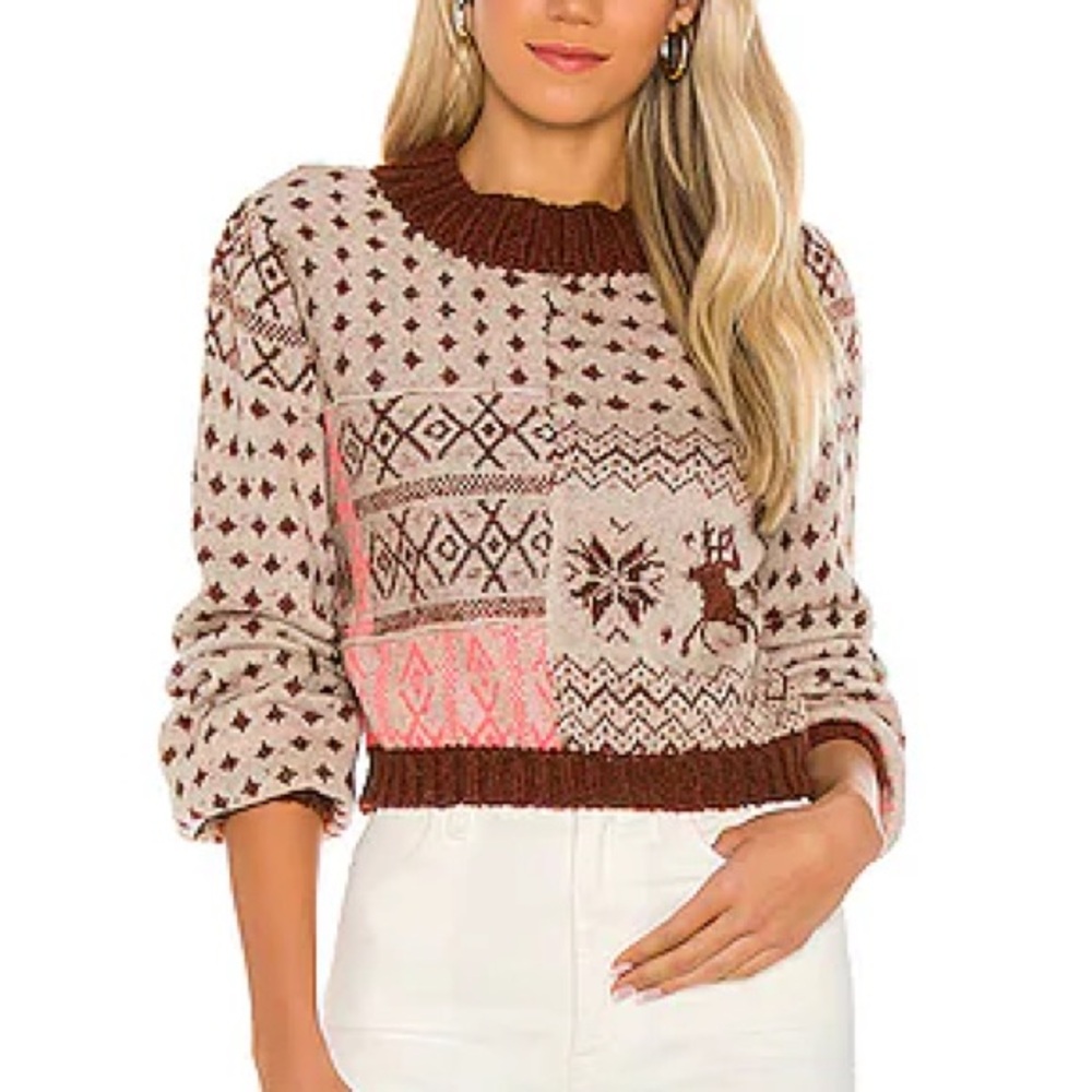 Free People Fair Isle Sweater
